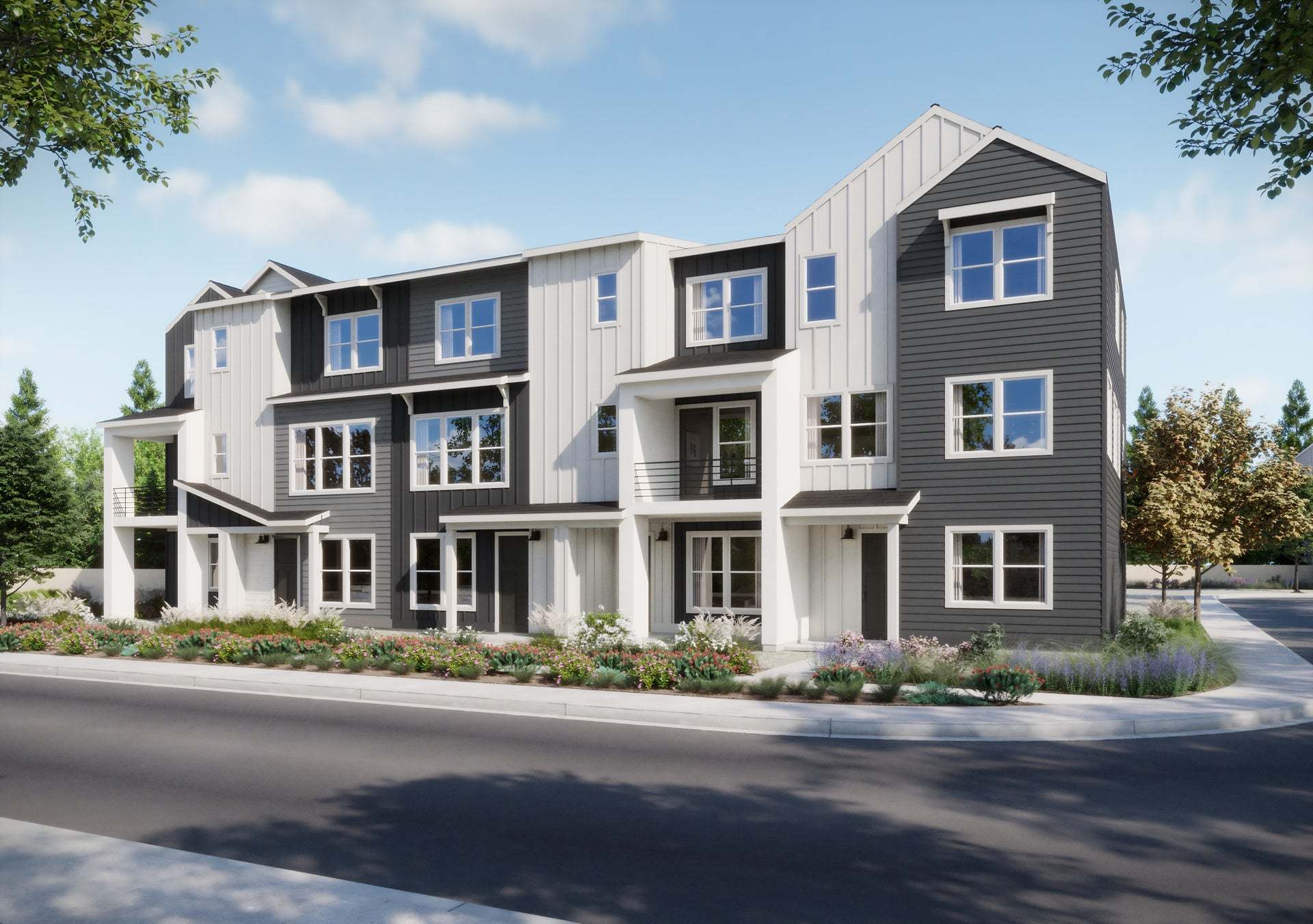 Berkeley Villas por Trumark Homes en Denver Colorado