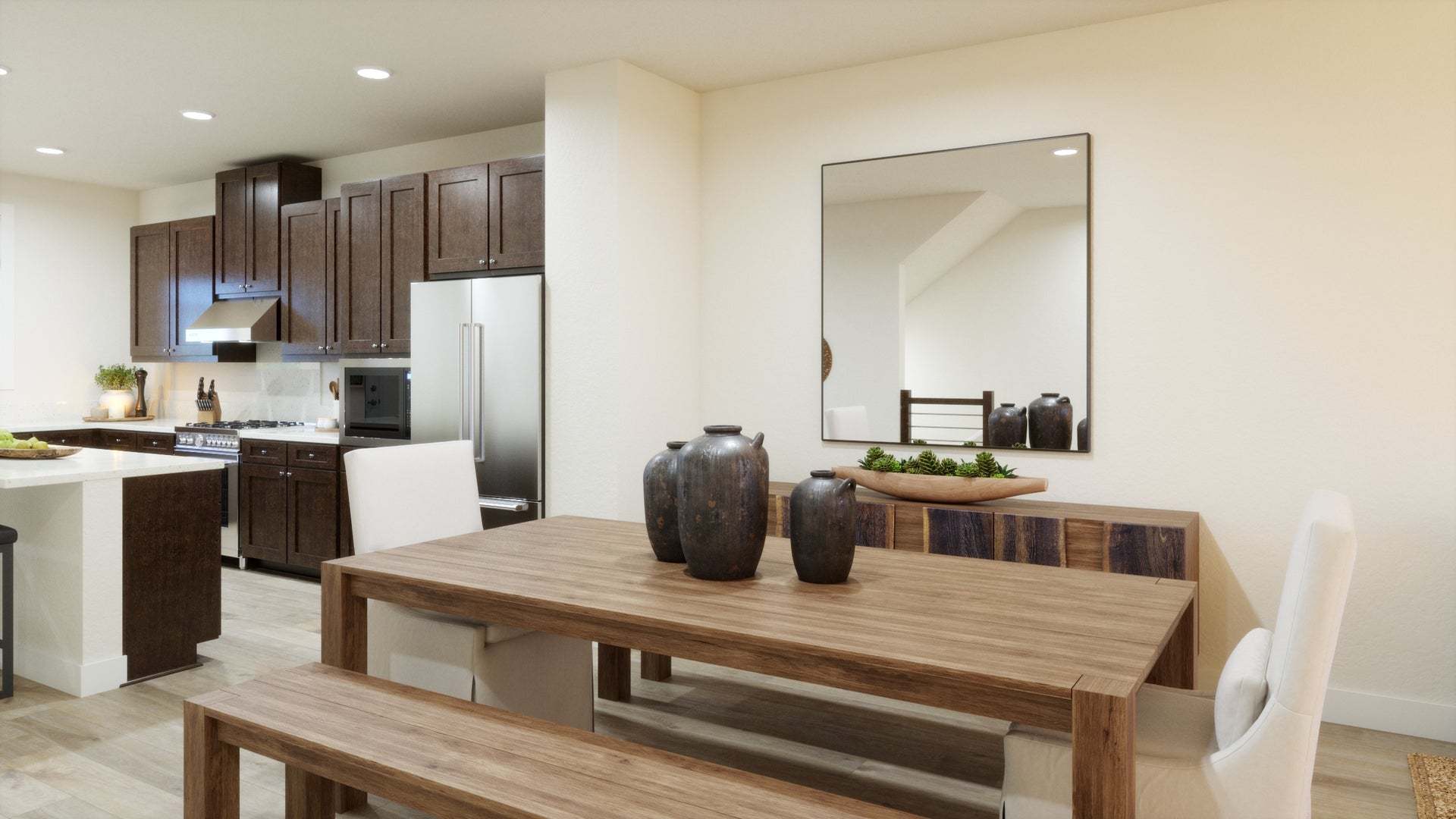 Deerwood Heights in San Ramon by Trumark Homes I Residence 2 Rendering I Open-Concept Living