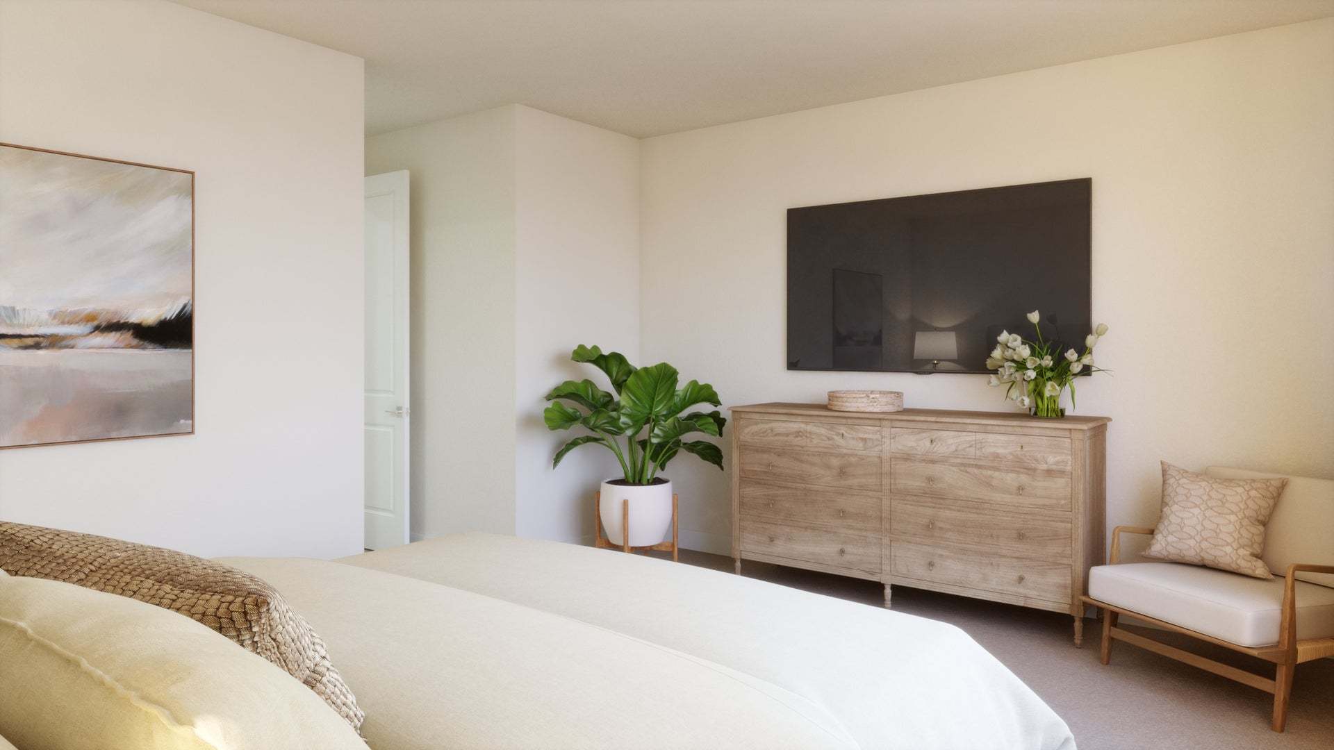 Deerwood Heights in San Ramon by Trumark Homes I Residence 2 Rendering I Primary Bedroom