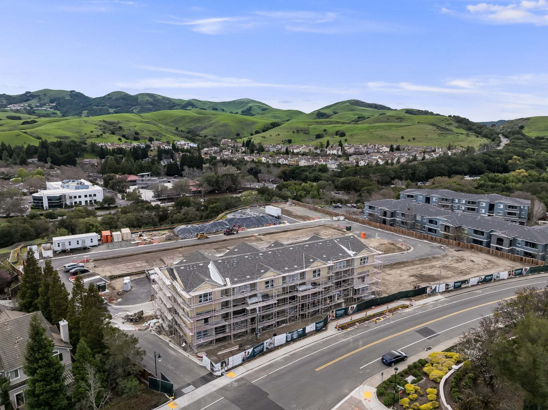 Deerwood Heights in San Ramon, CA by Trumark Homes I Aerial View of Site