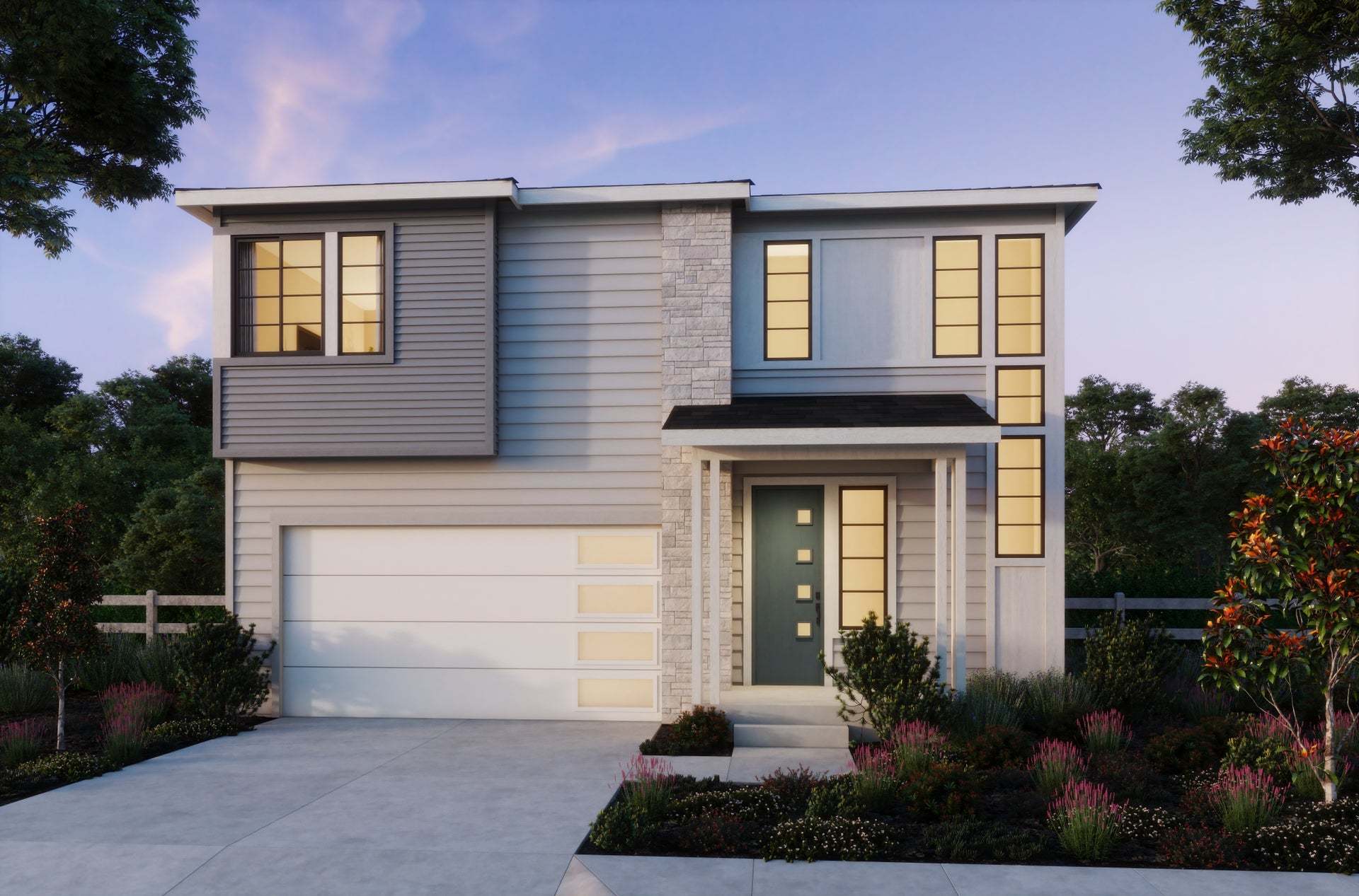 Harmony by Trumark Homes at Sterling Ranch | Plan 5 | Modern Prairie