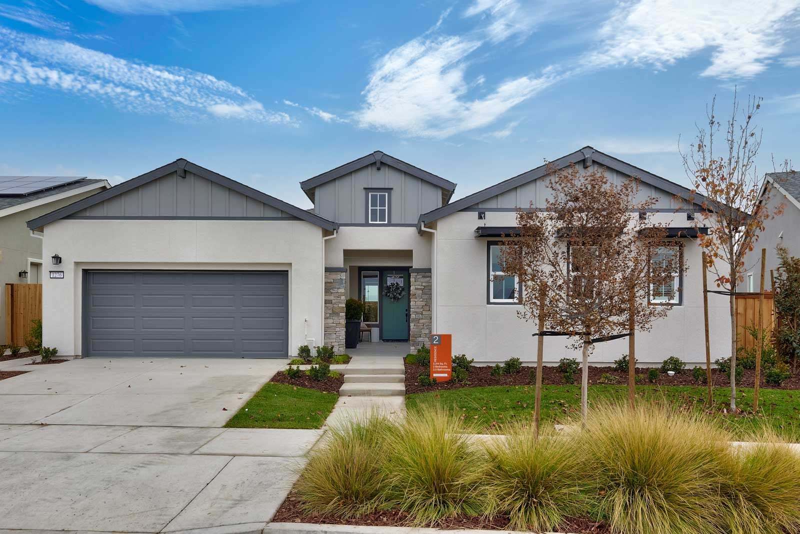 Residence 2 - Dawn at The Collective 55+: Manteca, California - Trumark Homes