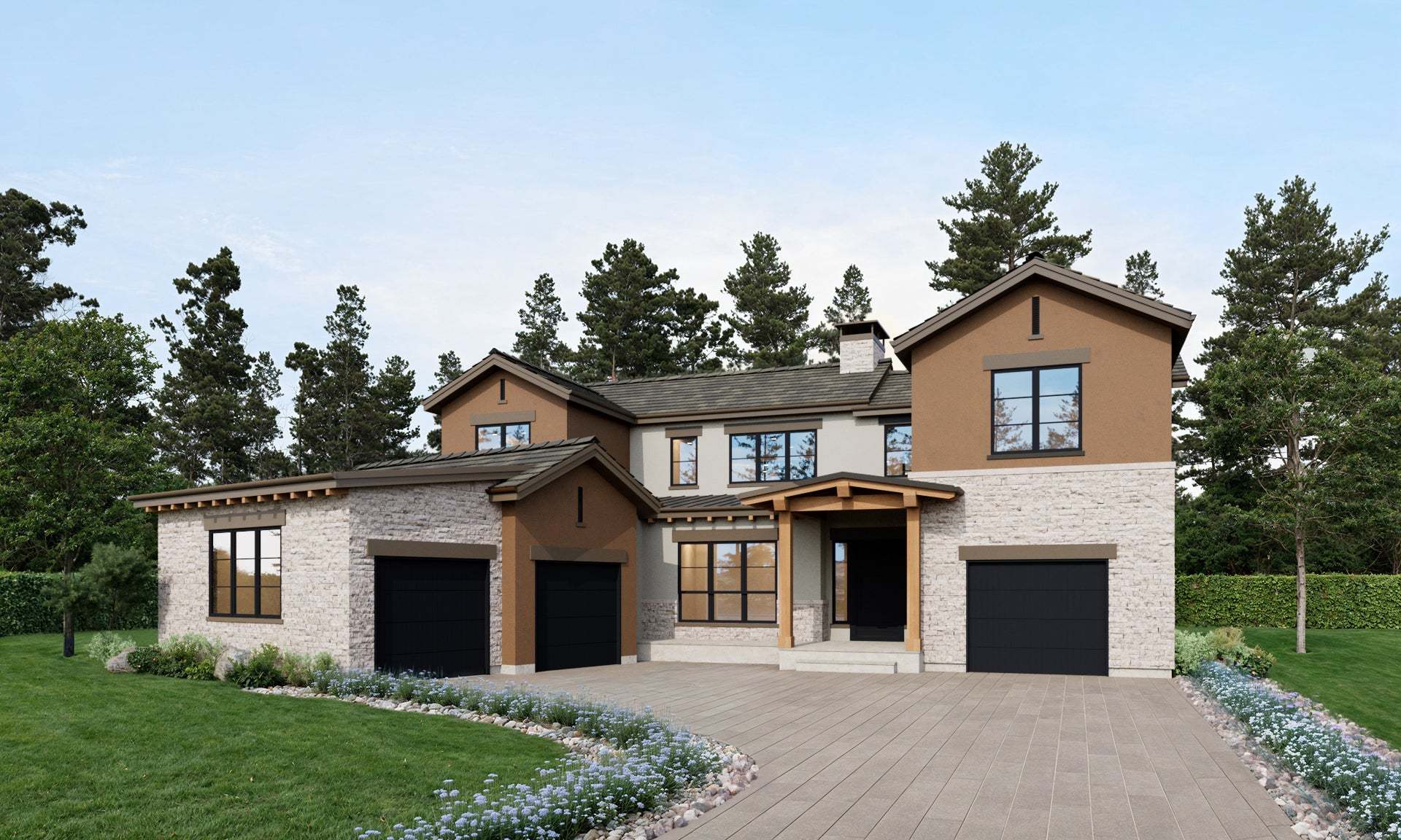 Residence 4 - The Summit at Castle Pines: Castle Pines, Colorado - Trumark Homes
