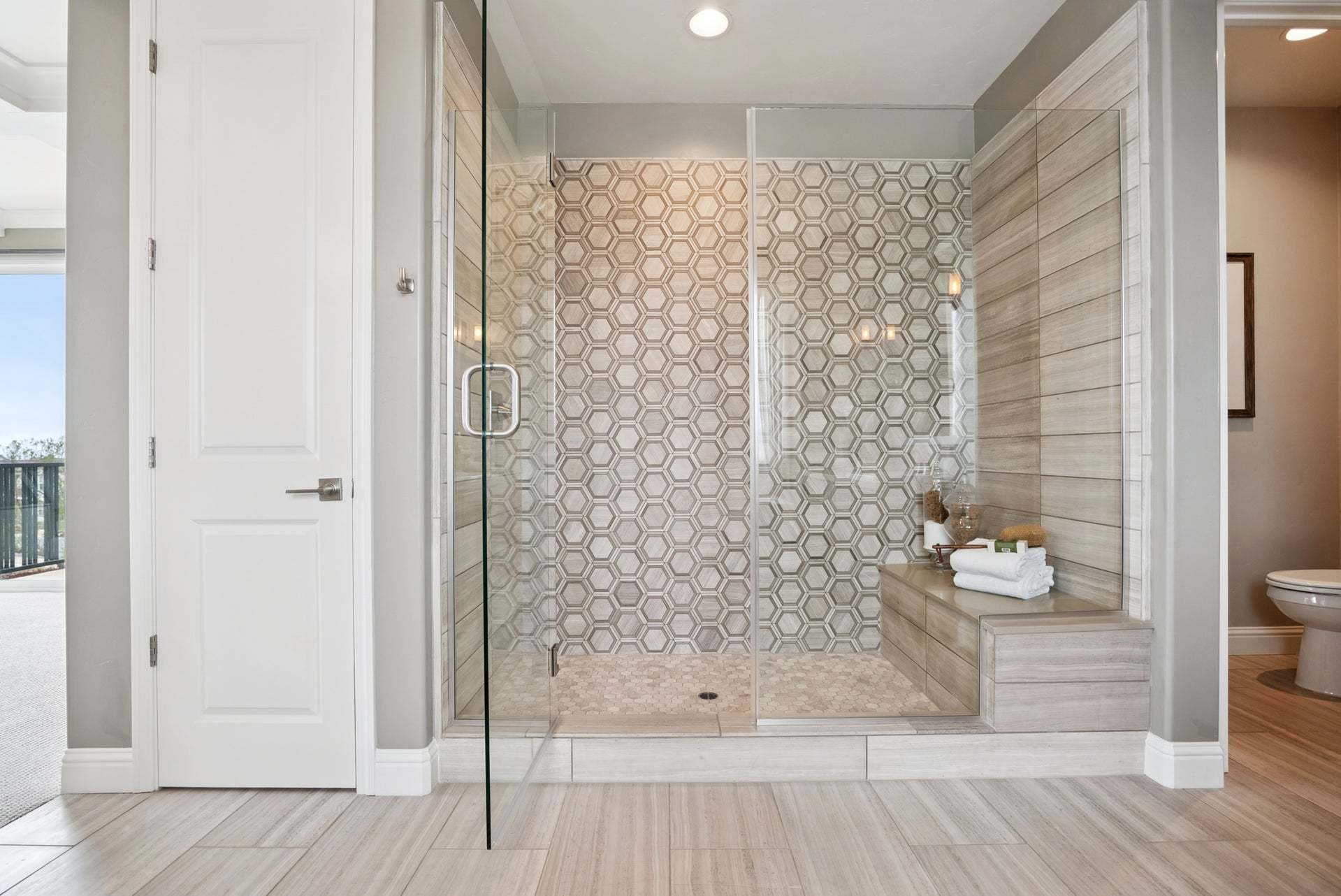 Villosa at Sea Haven | Hopkins Model | Owner's Bathroom