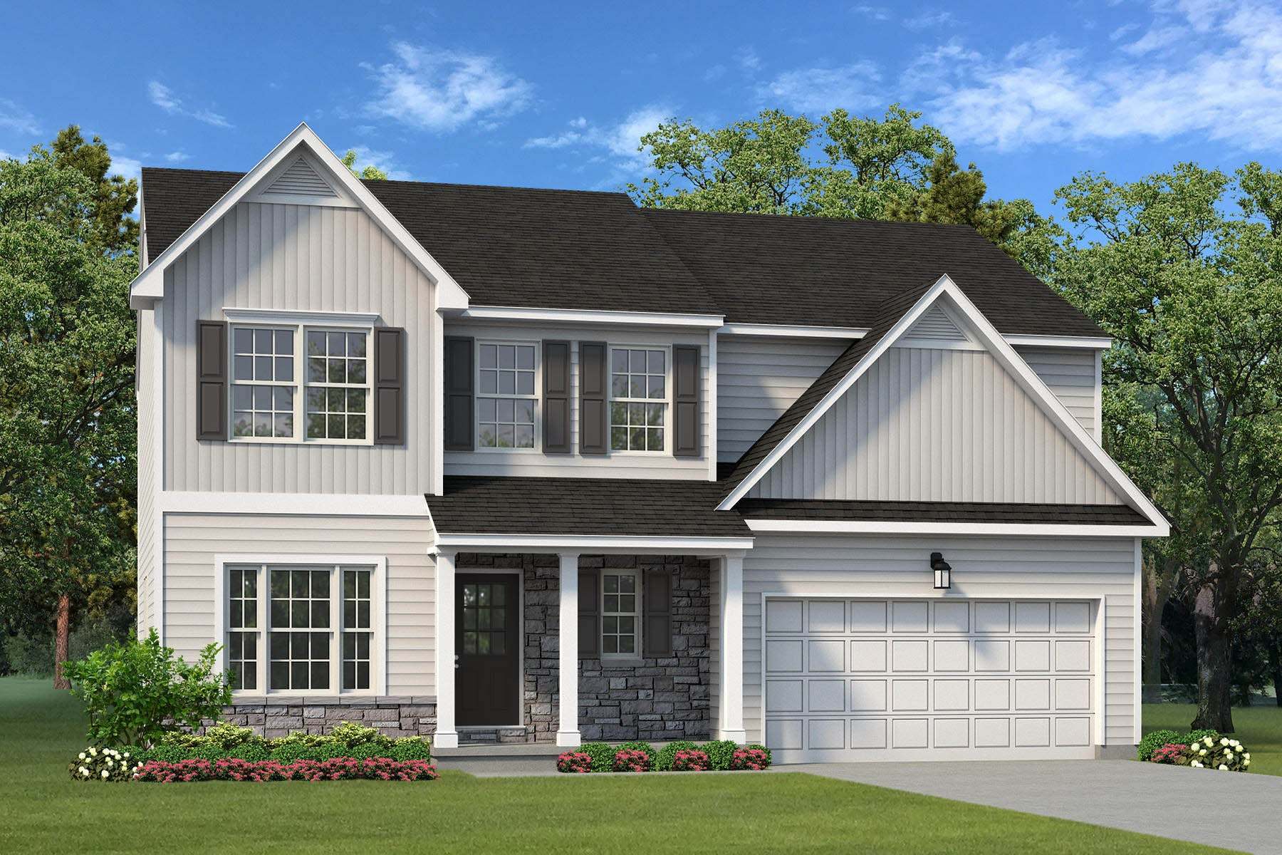 Morgan - The Village at Hobson Square: Tatamy, New Jersey - Tuskes Homes