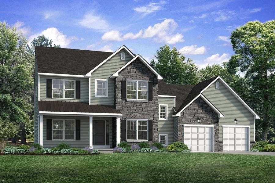 Bellwood - The Village at Hobson Square: Tatamy, New Jersey - Tuskes Homes