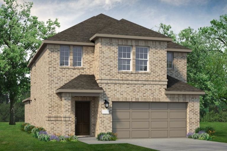 Lamar - Elevon: Lavon, Texas - UnionMain Homes