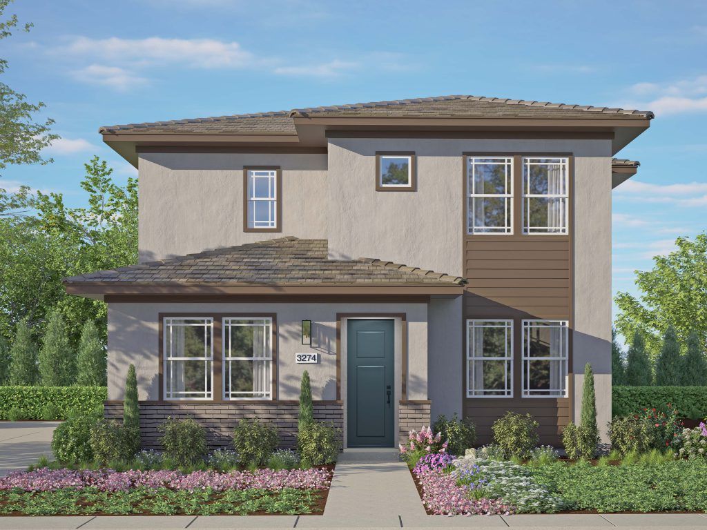 casa en Monterey at River Islands por Van Daele Homes