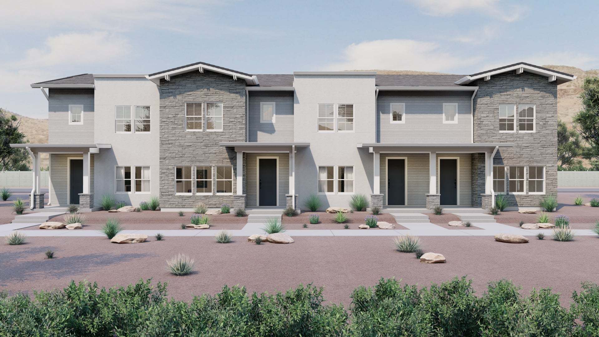 Mead - Desert Color - St. George (Townhomes): Saint George, Utah - Visionary Homes