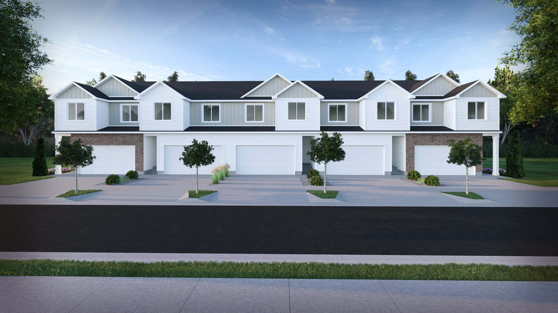 casa en Meadows at Sky View - Smithfield (Townhomes) por Visionary Homes
