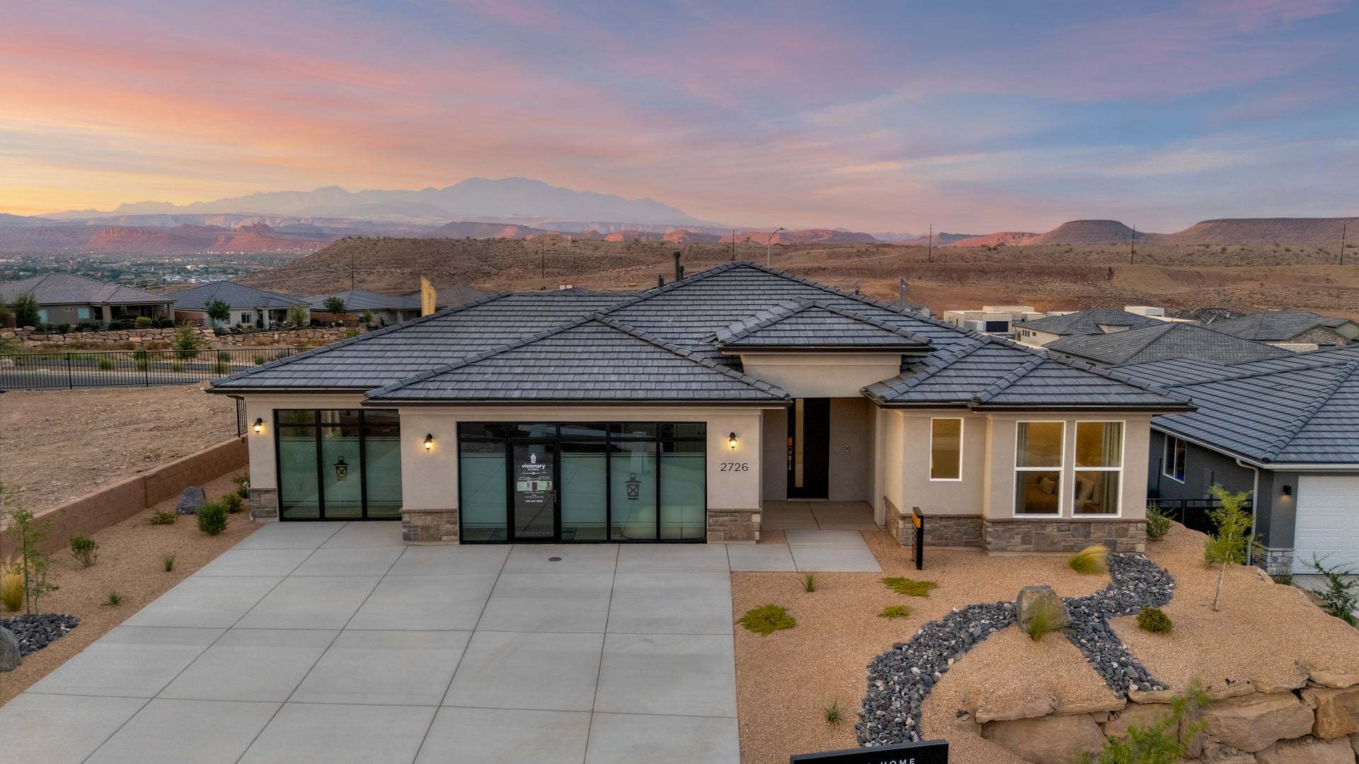 Divario - St. George por Visionary Homes en St. George Utah