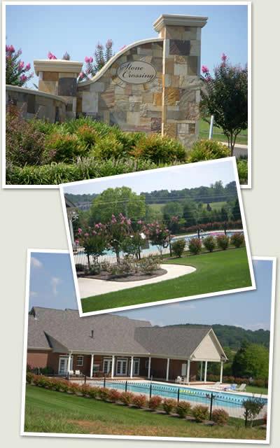 Stone Crossing por White Mountain Homes en Knoxville Tennessee