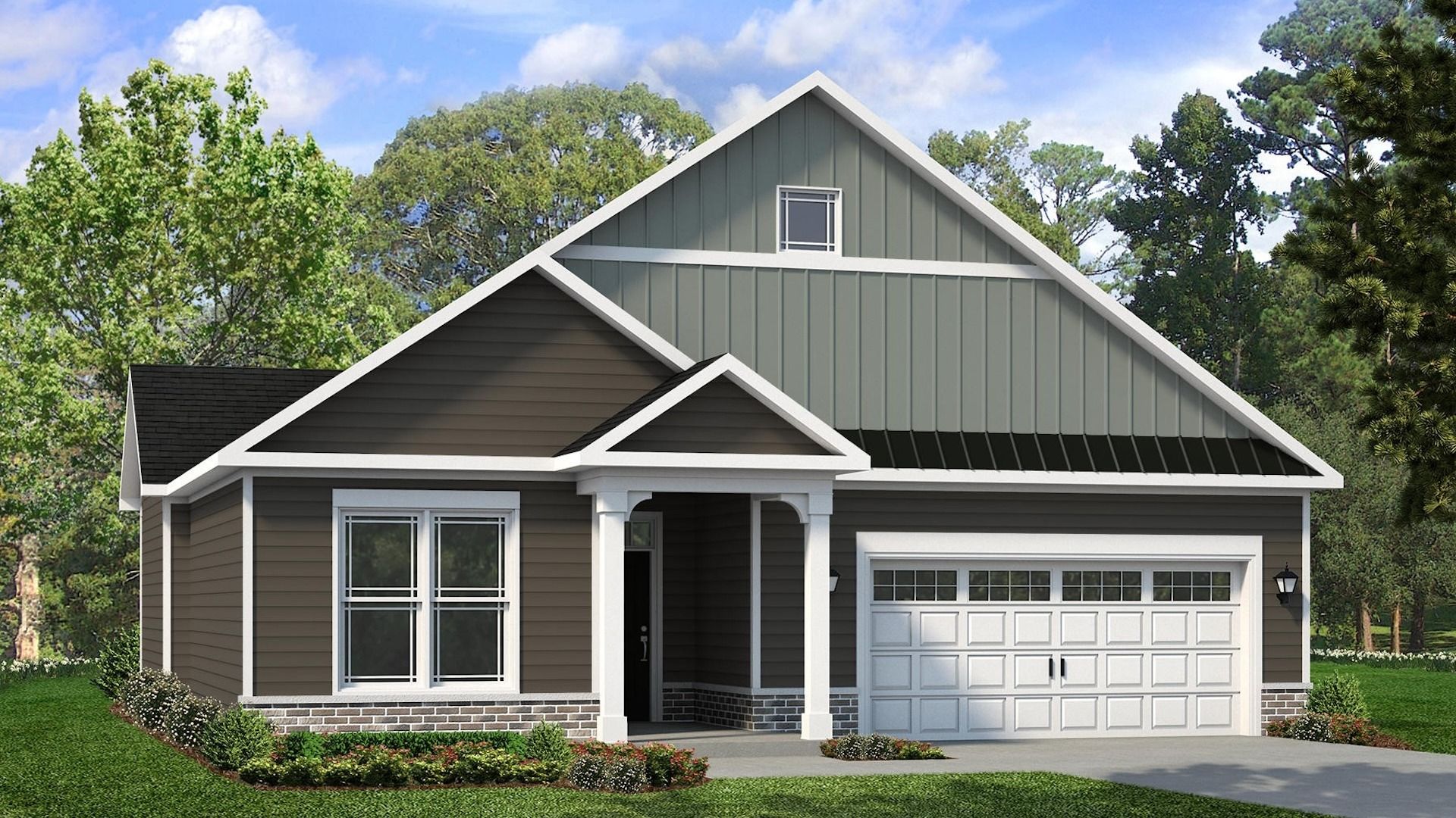 Portico Plus - Basement - Lakeside Village: Baden, Pennsylvania - Weaver Homes