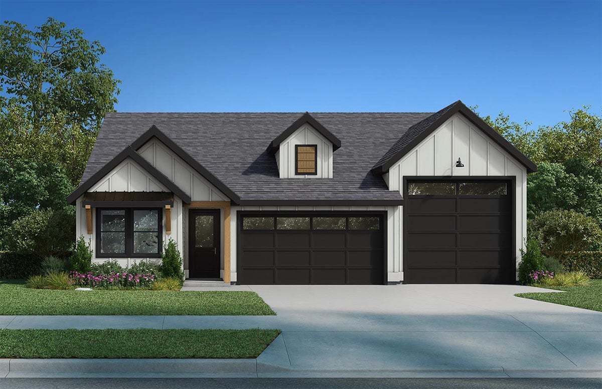 Cranefield por Williams Homes en Boise Idaho