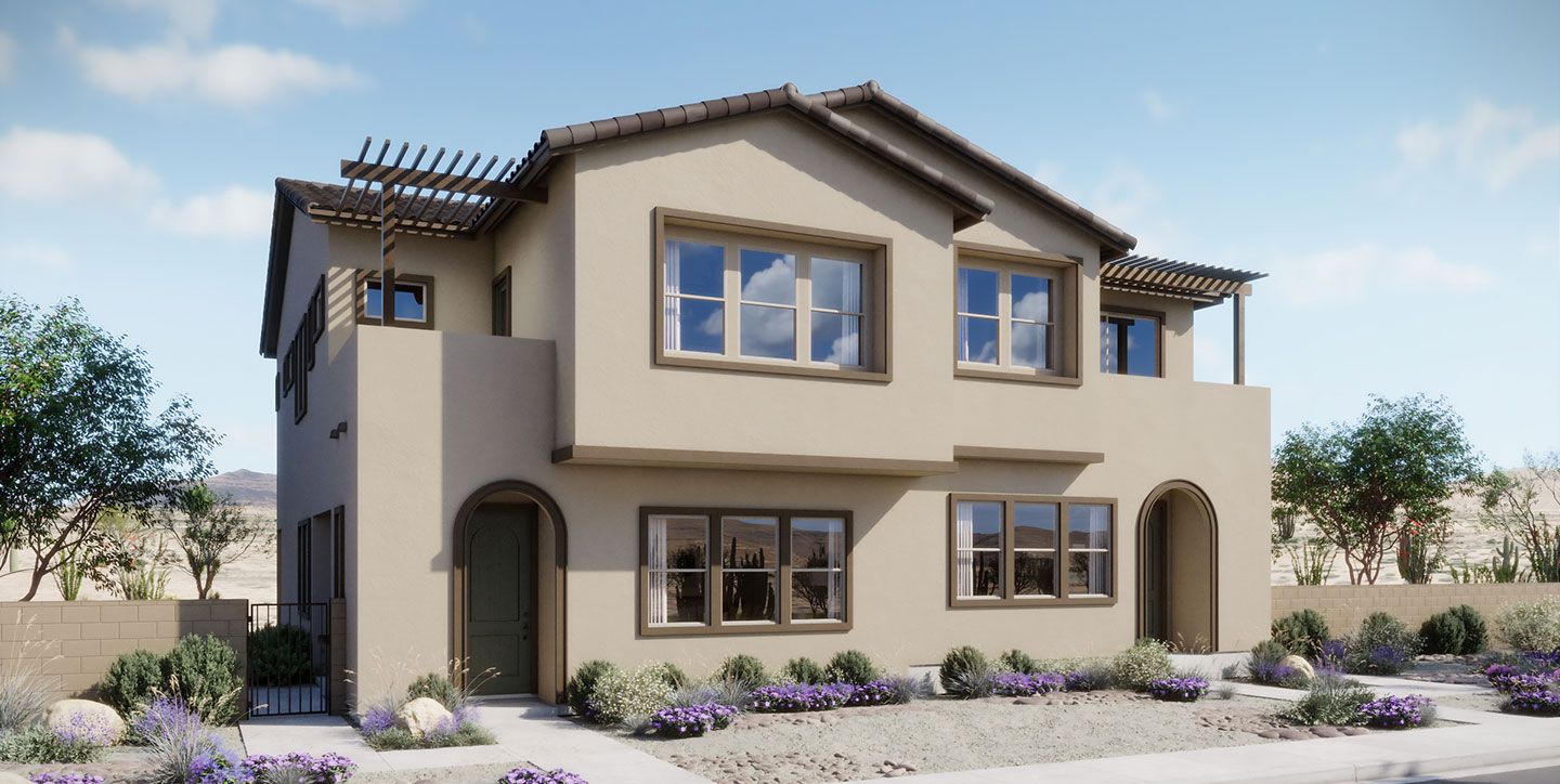 Briar Plan 2 - Dove Rock in Summerlin: Las Vegas, Nevada - Woodside Homes