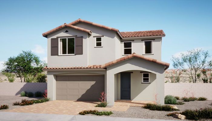 Oakley Plan 8 - Lyra at Sunstone Collection One: Las Vegas, Nevada - Woodside Homes