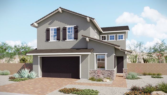 Bailey Plan 2 - Acacia at Cadence: Henderson, Nevada - Woodside Homes
