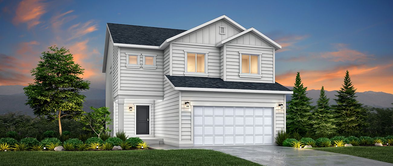 Birch - Boulder at Sky Ranch: West Jordan, Utah - Woodside Homes