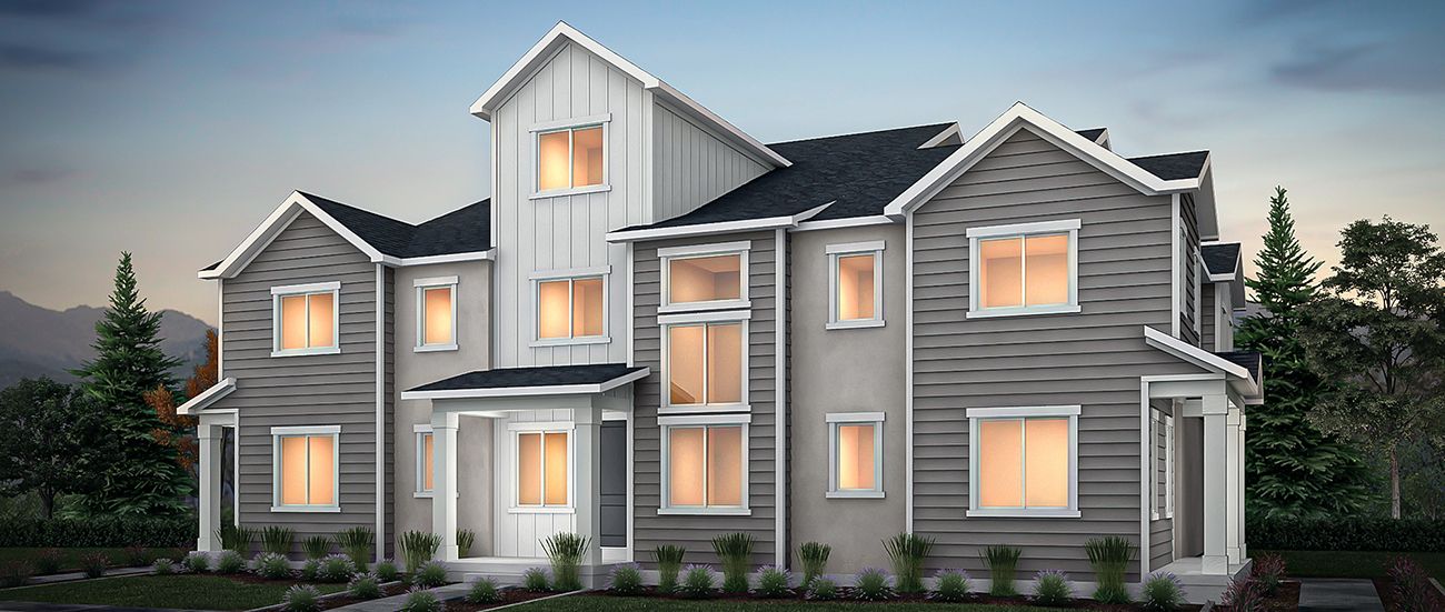 Buchanan - Legacy at Sky Ranch: West Jordan, Utah - Woodside Homes