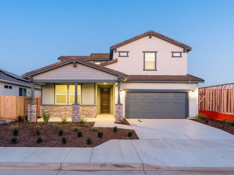 Pine - The Orchards at Copper Heights: Tulare, California - Woodside Homes