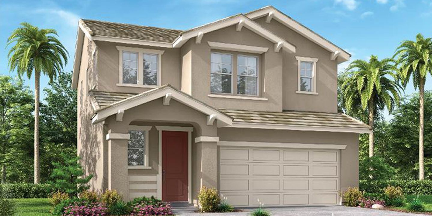 The Buttercup - Huckleberry Park: Visalia, California - Woodside Homes