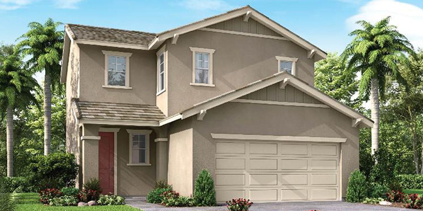 The Sweet Pea - Huckleberry Park: Visalia, California - Woodside Homes