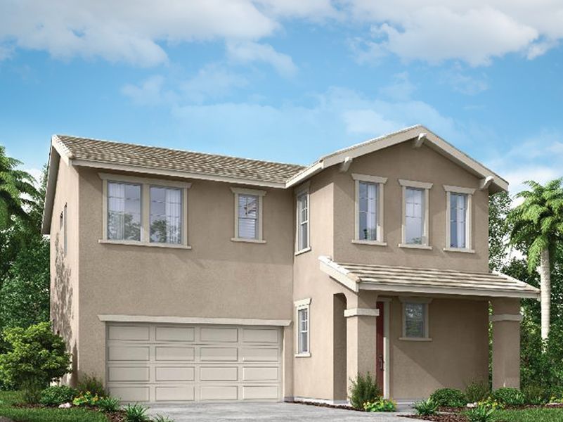 The Manzanita - Huckleberry Park: Visalia, California - Woodside Homes