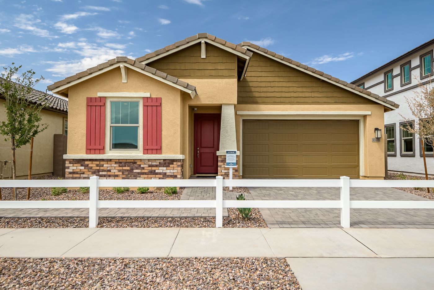 casa en Mesquite at North Creek por Woodside Homes