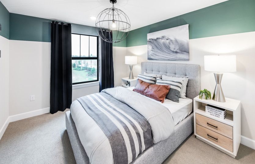 Bedroom 3 shown with a full bed