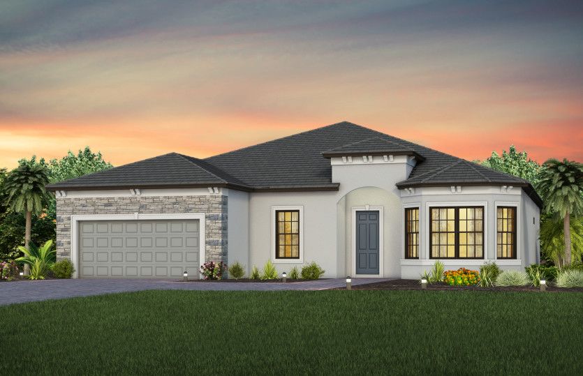 Exterior FM3 with stone detail