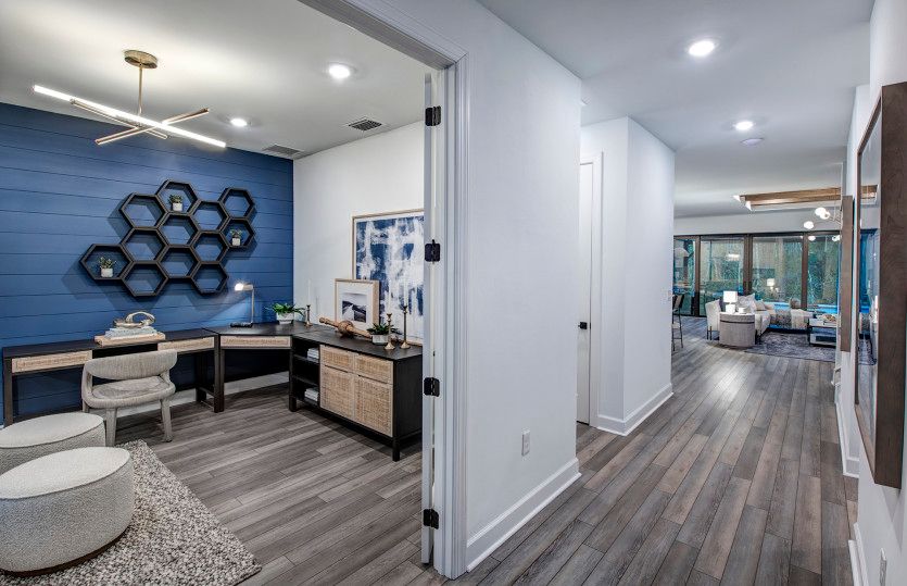 Bright and open foyer