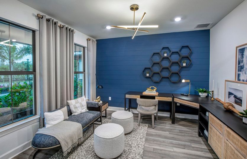 Flex room, or optional den with french doors