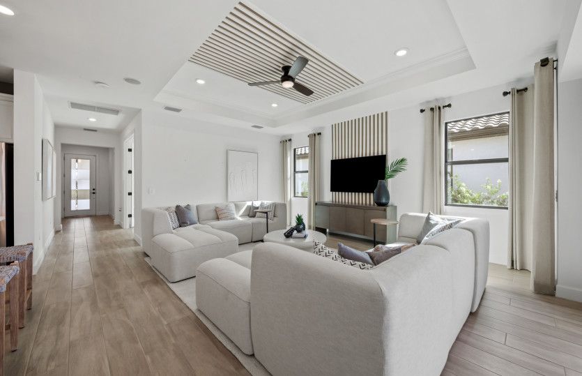 Bright and spacious gathering room