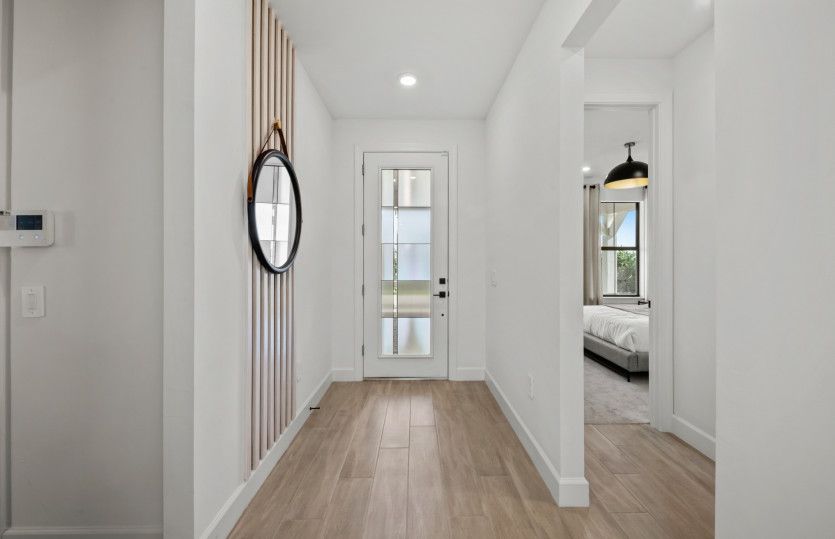 Welcoming foyer