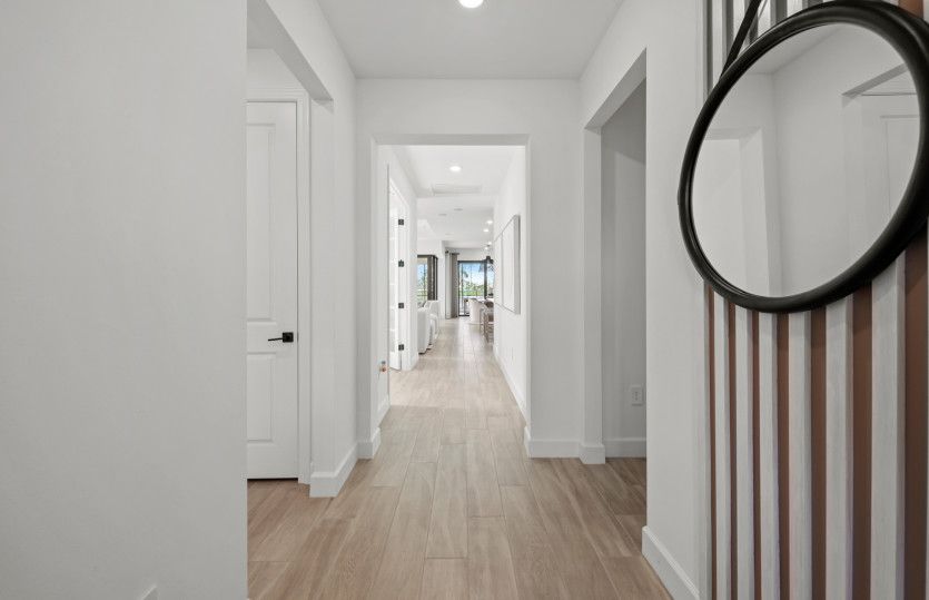 Welcoming entry