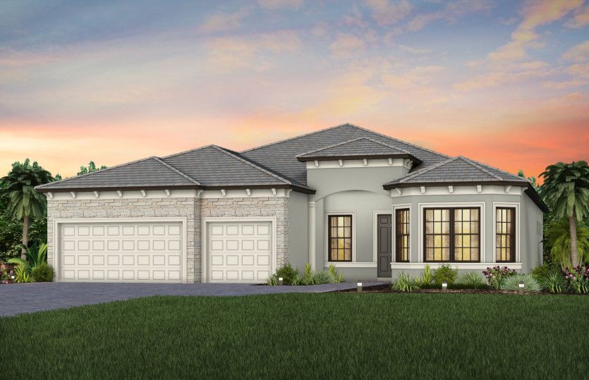 Exterior FM3 with stone detail
