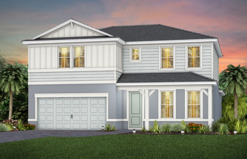 Whitestone - TerraWalk at Babcock Ranch: Babcock Ranch, Florida - DiVosta Homes