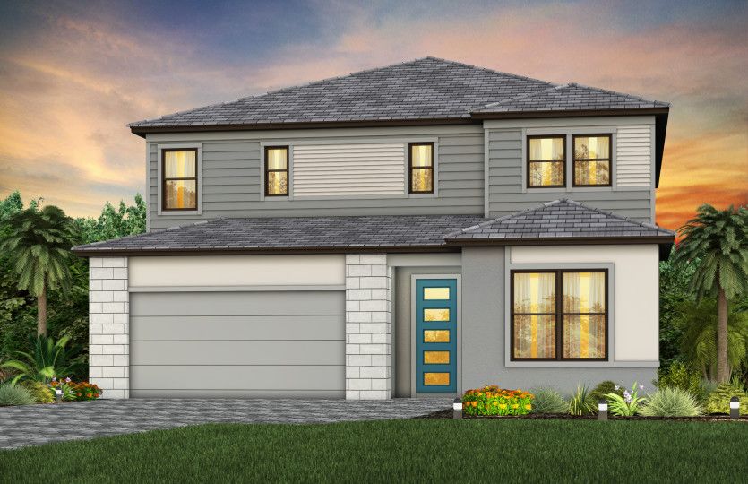 Scarlett - Greyhawk Landing: Lake Worth, Florida - DiVosta Homes