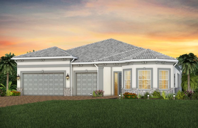 Renown - Avondale at Avenir: Palm Beach Gardens, Florida - DiVosta Homes