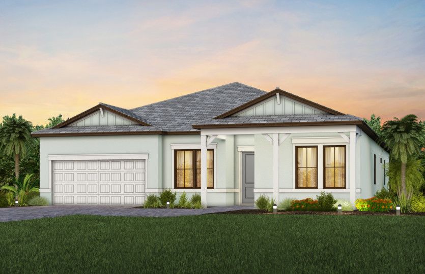 Easley - Hendrix Reserve: Lake Worth, Florida - DiVosta Homes