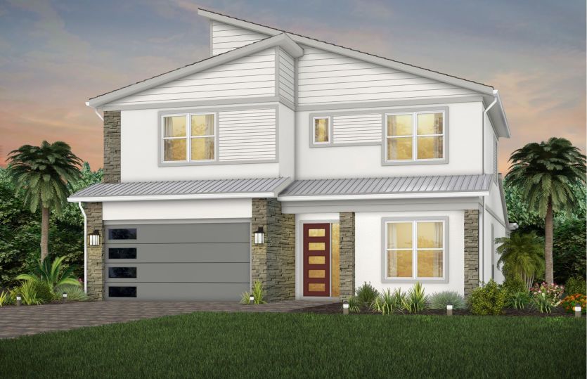 Whitestone - Avondale at Avenir: Palm Beach Gardens, Florida - DiVosta Homes