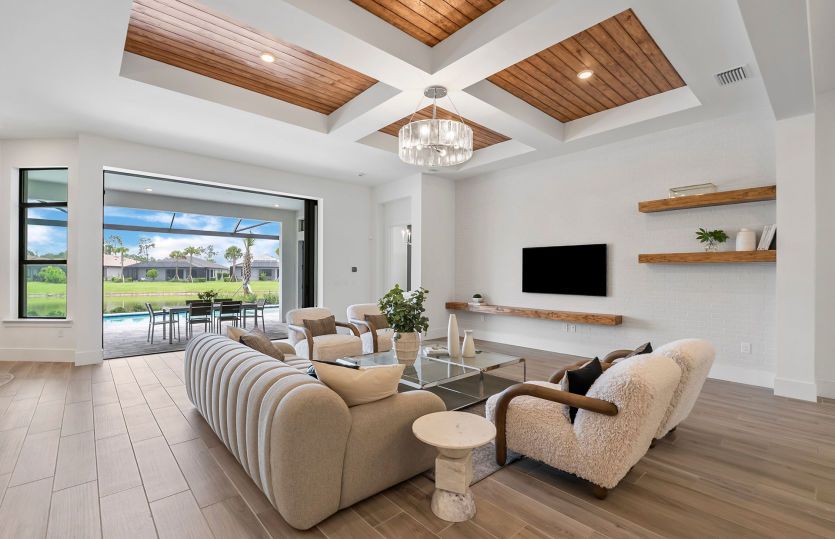 Gathering room, perfect for entertaining guests
