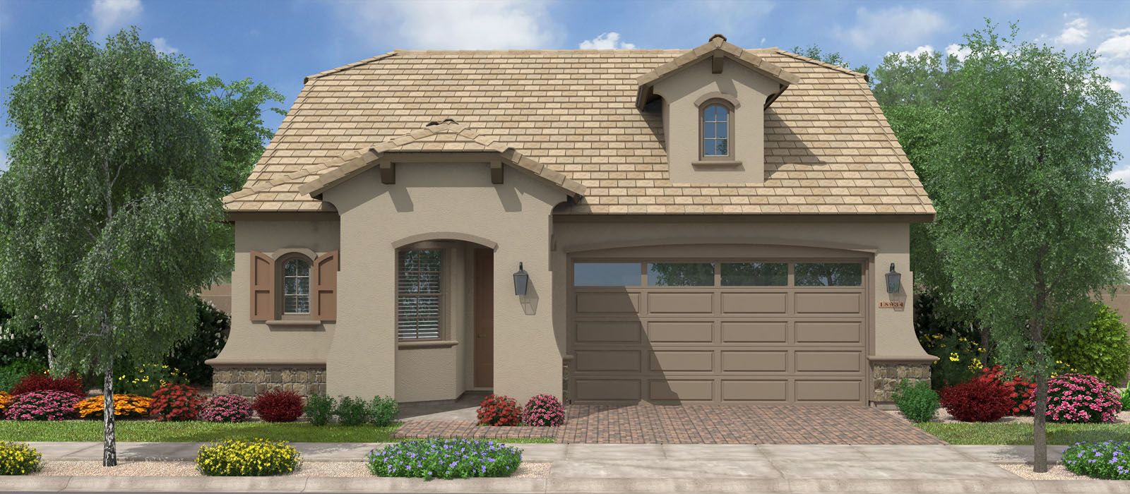 Coastal - Meadows at Barney Farms: Queen Creek, Arizona - Fulton Homes