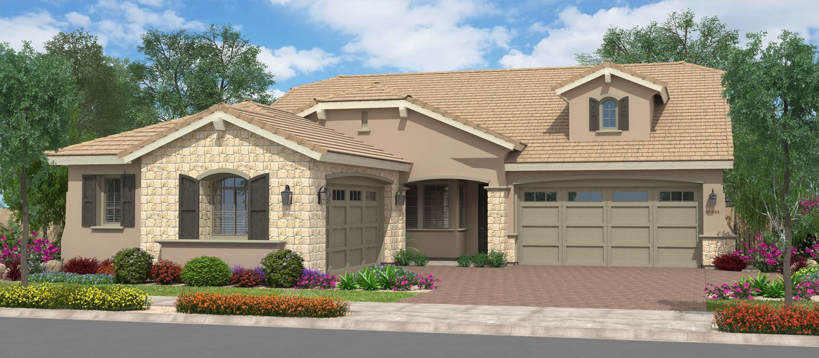 Bamboo - Fields at Barney Farms: Queen Creek, Arizona - Fulton Homes