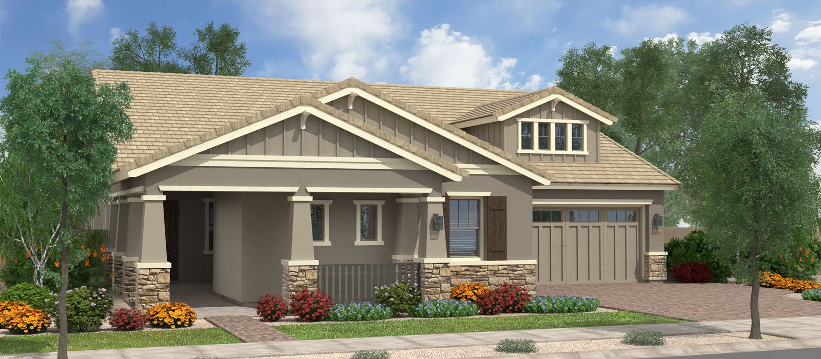 Monterey Pine - Fields at Barney Farms: Queen Creek, Arizona - Fulton Homes