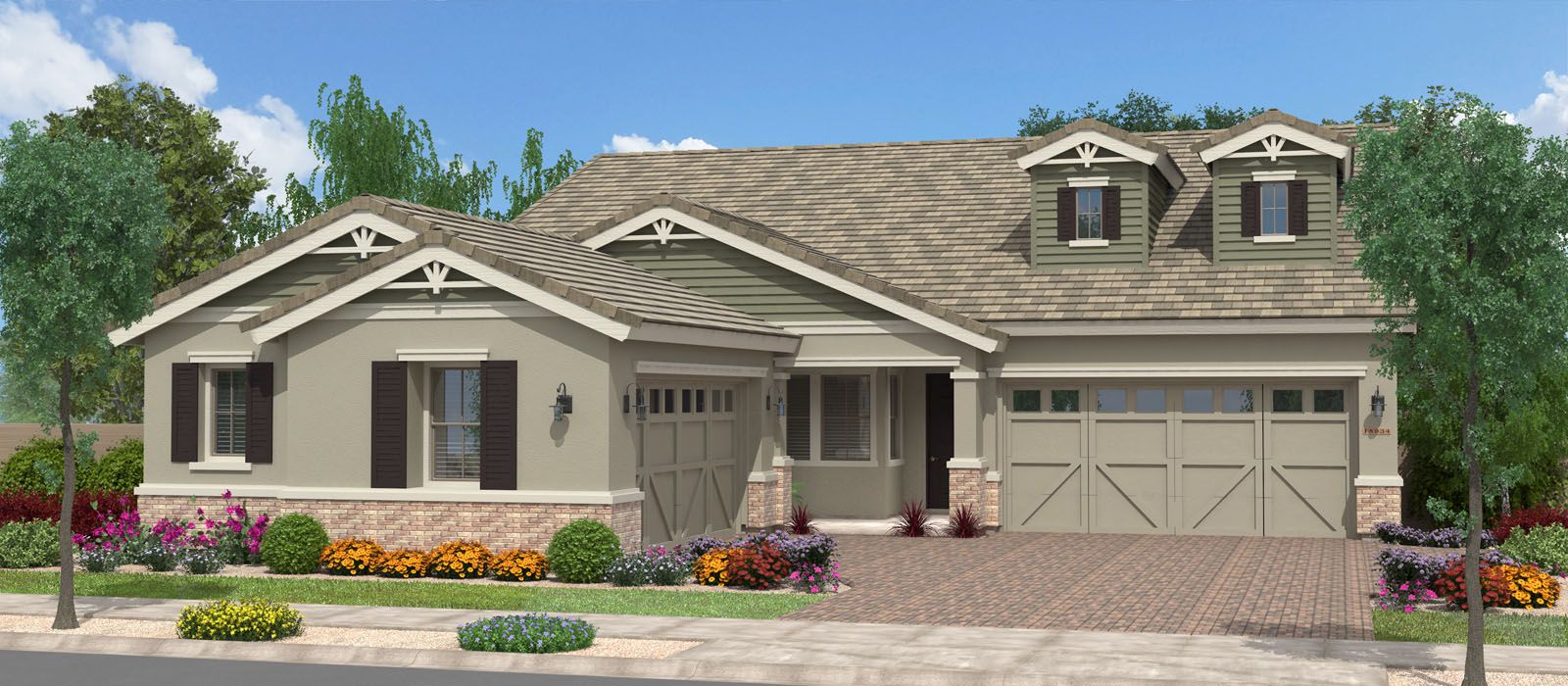 Bamboo w/Loft - Fields at Barney Farms: Queen Creek, Arizona - Fulton Homes