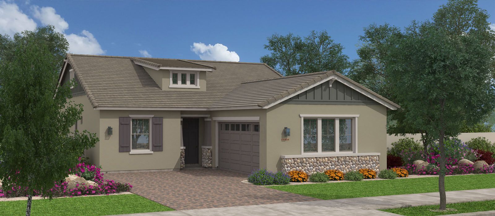 Blue Streak - Seaboard at Cooley Station: Gilbert, Arizona - Fulton Homes