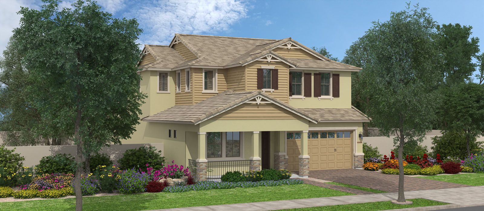 Tropical Trader - Seaboard at Cooley Station: Gilbert, Arizona - Fulton Homes