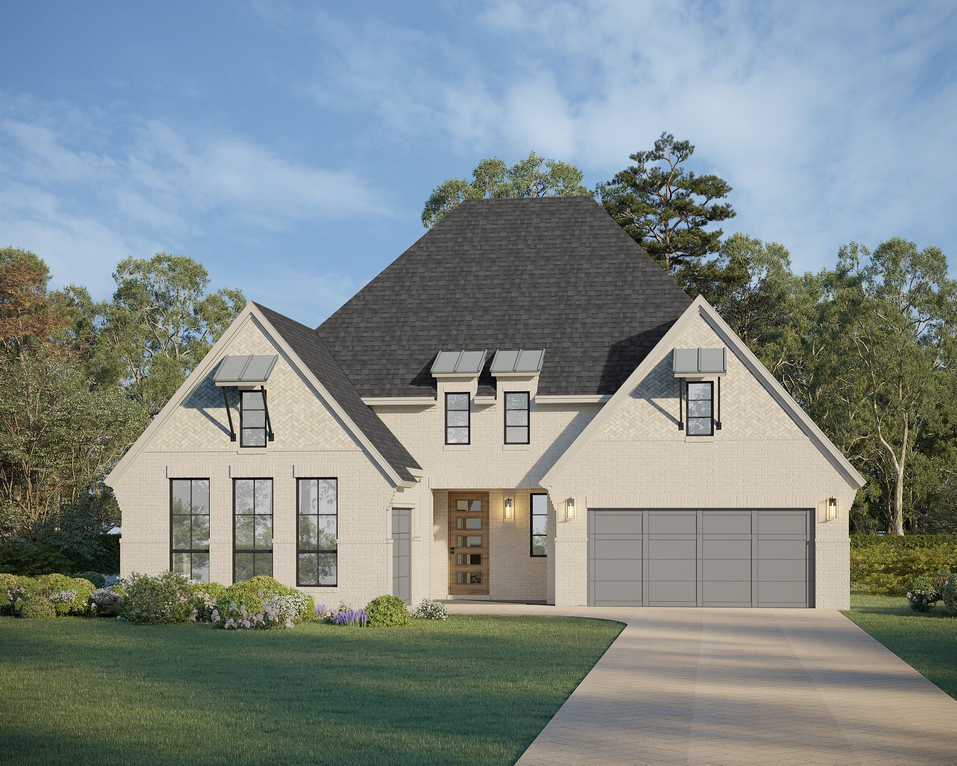 Exterior:Plan 1631 Elevation G