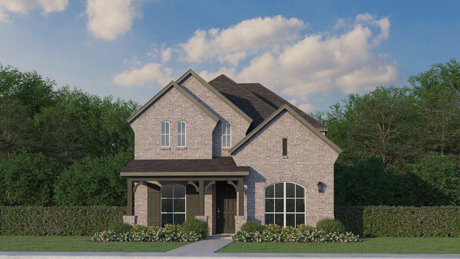 Exterior:Plan 1409 Elevation A